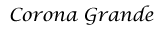 F.D. Grave - Corona Grande